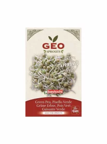 Green Pea Seed for Sprouts - Organic 90g Geo