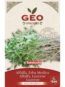 Alfalfa Seed for Sprouts - Organic 30g Geo