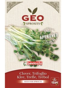 Clover Seed for Sprouts - Organic 40g Geo