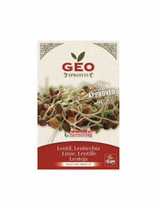 Lentil Seed for Sprouts - Organic 90g Geo