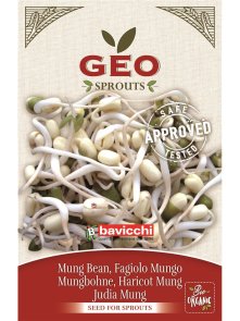 Mung Bean Seed for Sprouts - Organic 90g Geo