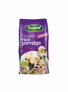 Rice Porridge Gluten Free - Organic 180g Biopont