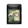 Nutrigold organic black quinoa in a transparent packaging of 500g