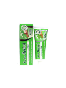 Dabur Ayurvedic neem toothpaste in a packaging of 100ml