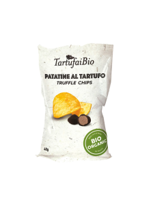 Probios organic truffle chips in a 40g packaging