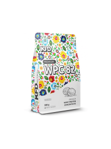 KFD coconut flavoured WPC premium protein in a bag of 900g