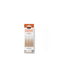 Interdental Bamboo Brush - 6 pcs 0,45mm Humble Brush