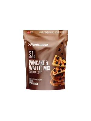 Elastisk gradvist Mastery Protein Pancake Mix - Chocolate Chip 500g Frontrunner
