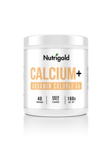 Calcium+ Aquamin Soluble 160g - Calcium Powder Green Apple
