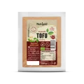 Nutrigold organic smoked tofu in a transparent packaging of 200g