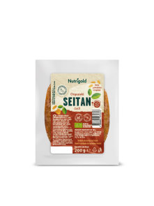 Nutrigold organic seitan grill in a vacuumed packaging of 200g