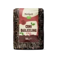Nutrigold organic Darjeeling black tea in a packaging of 50g