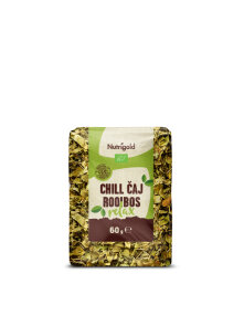 Nutrigold organic chill rooibos relax tea in a packaging of 60g