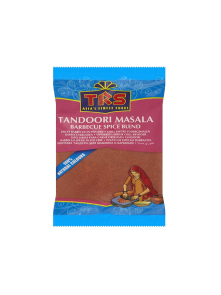 TRS tandoori masala babecue spice blend in a 100g packaging