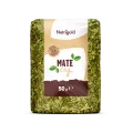 Nutrigold Yerba Mate tea in a transparent packaging of 50g