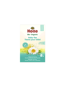 Organic Holle tea for babies in a cardboard packaging of 30g