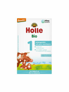 Holle infant formula 1 in cardboard rectangular box