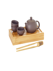 Handmade Zisha Red Clay Tea Set ''Yixing'' - Cha Cult