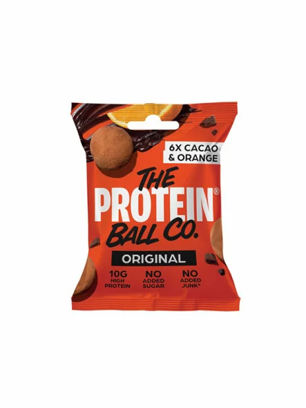 WHEY Protein Balls CACAO & ORANGE 45g - Protein Ball CO