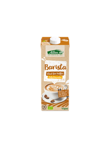 Allos organic barista soy drink in a packaging of 1000ml