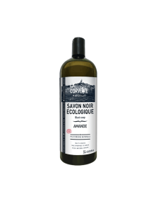 Black Liquid Soap - Almond & Linseed Oil 1000ml La Corvette Marseille
