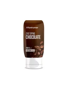Frontrunner zero topping chocolate in a squeeze bottle of 290ml