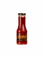 Volim ljuto vrabasco ketchup double dipper in a 300ml glass bottle