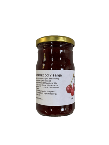 Sour Cherry Jam - Organic 314g Jug Family Farm