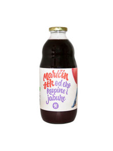 Marica's Apple & Blackberry Juice - Organic 1l Jug Family Farm