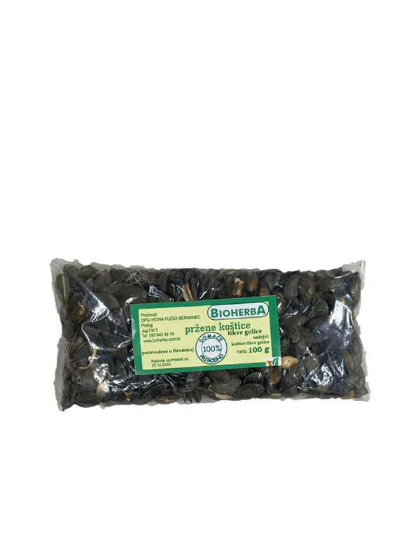 Roasted Pumpkin Seeds 100g BioHerba