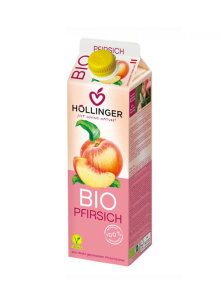 Peach Juice - Organic 1000ml Hollinger