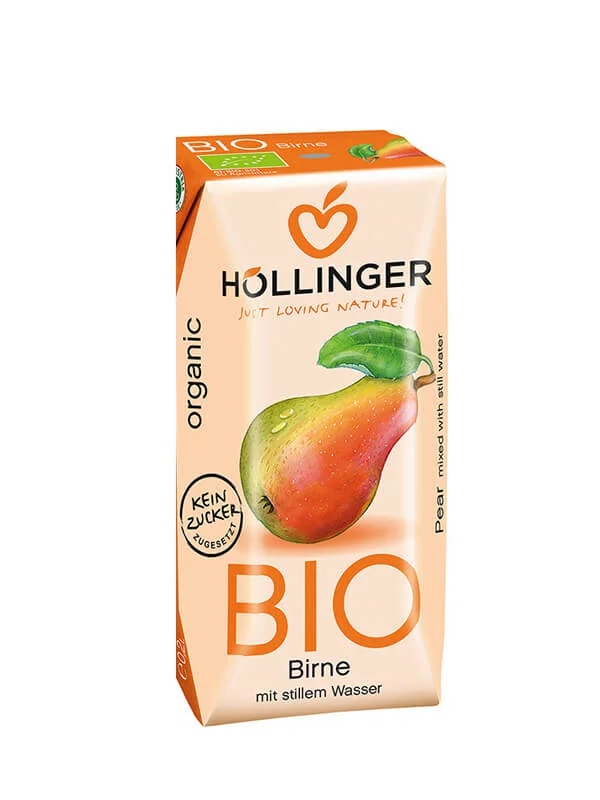 Pear Juice - Organic 200ml Hollinger