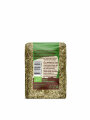 Nutrigold organic dried basil in a transparent package of 50 grams