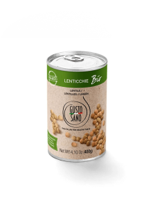 Gusto Sano organic canned lentils 400g