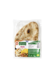 Indian Naan Bread 2 pcs - Organic 240g O'Mundo