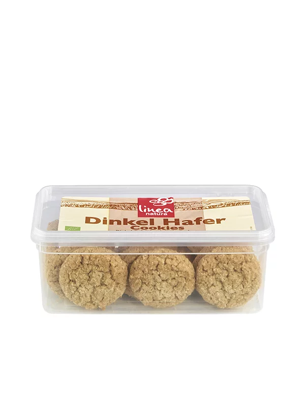 Linea Natura organski keksi od zobi i pira u pakiranju od 175g