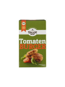 BauckHof tomato & basil gluten free veggie burger mix in a packaging of 140g