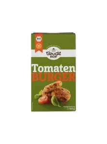 BauckHof tomato & basil gluten free veggie burger mix in a packaging of 140g