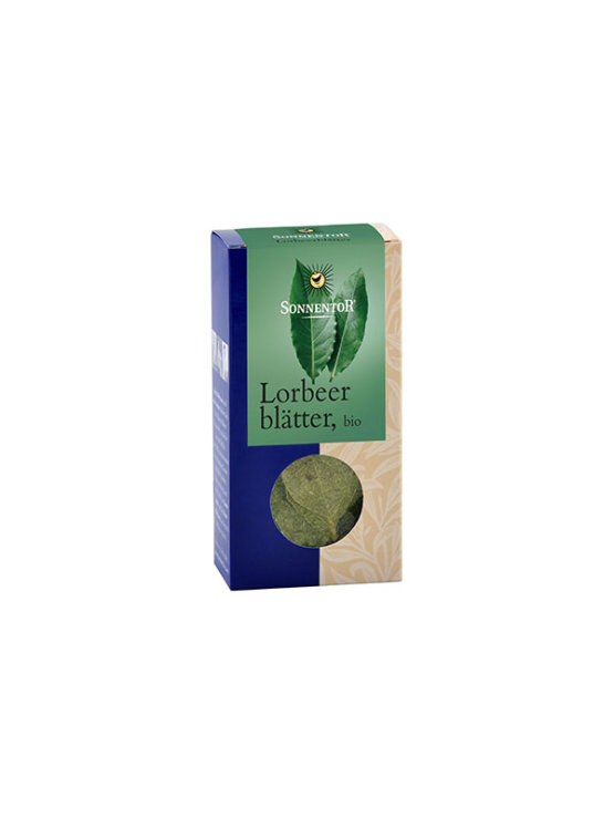 Sonnentor organic bay leaf in a packaging of 10g