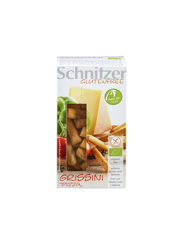 Schnitzer Grissini Pizza Bez glutena - Organski u pakiranju od 100g
