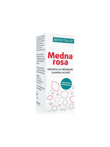 Biovitalis Medna rosa for removing viral warts and callus in a small dark bottle of 20ml