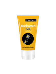 Biovitalis turmeric gel in a white tube of 150ml