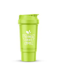 Nutrigold green smart shaker with storage compartment 500ml