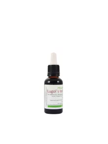 Heiltropfen iodine solution with glass pipette in a dark glass bottle of 30ml