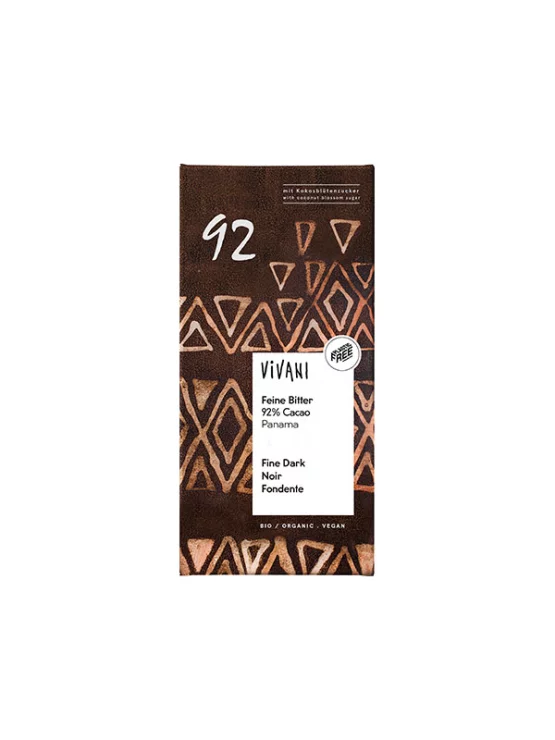 Get Loco With Cocoa Vivani Dark Chocolate 92 Healthy Food