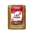 Nutrigold hot paprika powder in transparent packaging of 200 grams