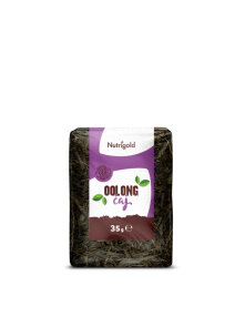 Nutrigold Oolong tea in transparent bag of 35 grams