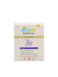 Ecover universal lavender laundry washing powder in biodegradable packaging of 1,2kg