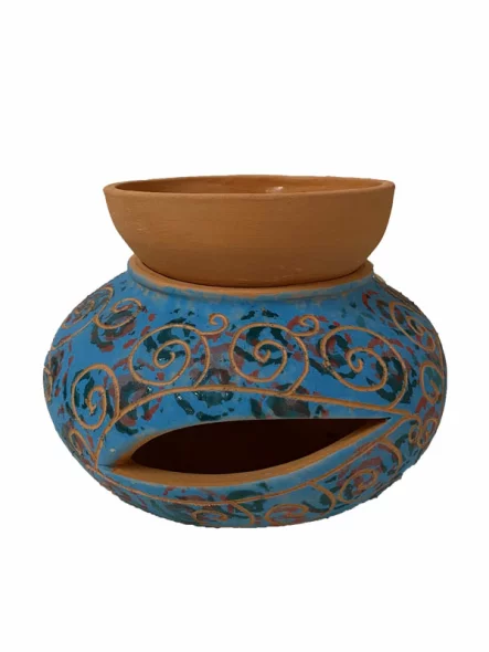 Clay Aroma Lamp Medium - Atelier Berga