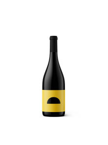 Škrlet wine from Voštinić Klasnić winery in dark 0,75l bottle with yellow label